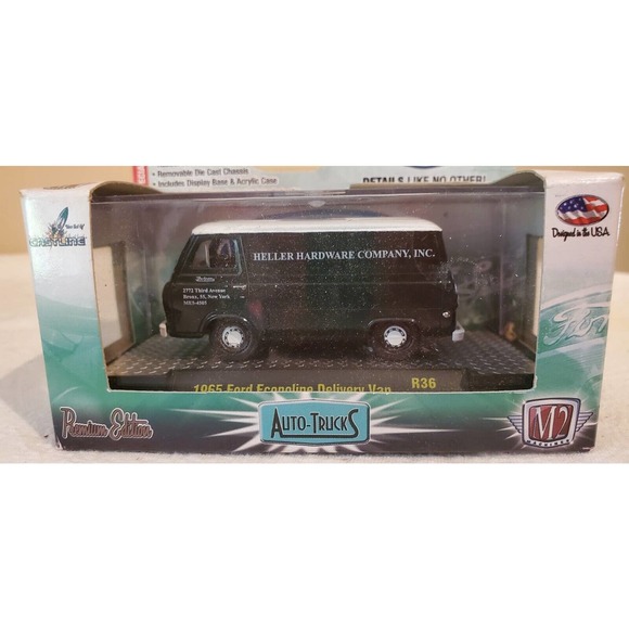 M2 1965 Ford Econoline Delivery Van Heller Hardware 1/64 New - Picture 2 of 2